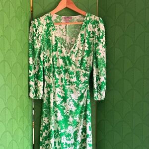 By Design Green and Floral Dress